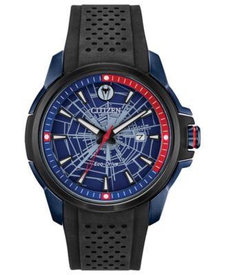 Citizen - Men's Black Polyurethane Strap Watch 44mm