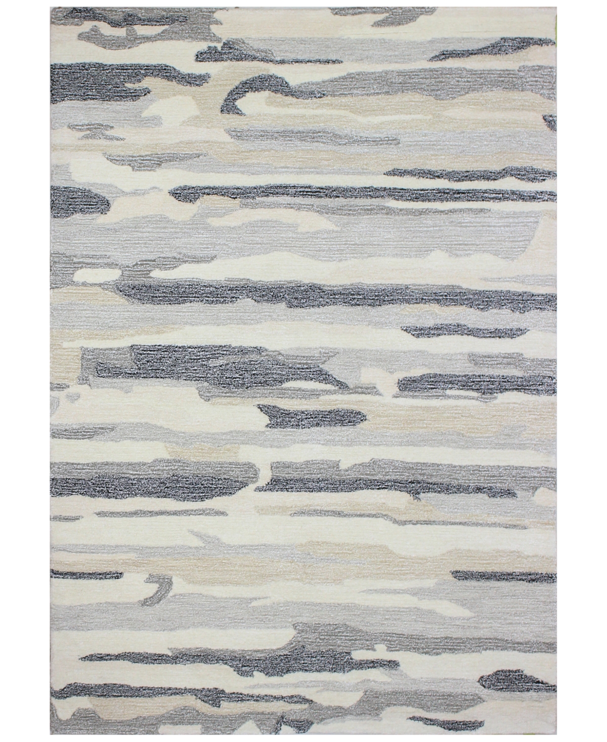 Bb Rugs Elements Elm-227 Area Rug -Black