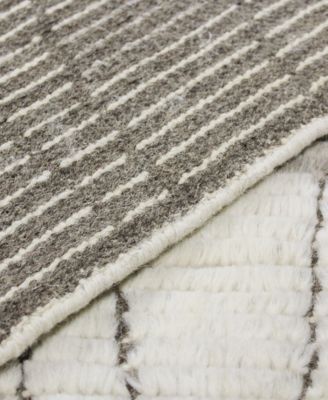 Natural Wool NAT-20 Ivory/Gray Area Rug