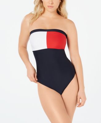 tommy hilfiger swimsuit one piece