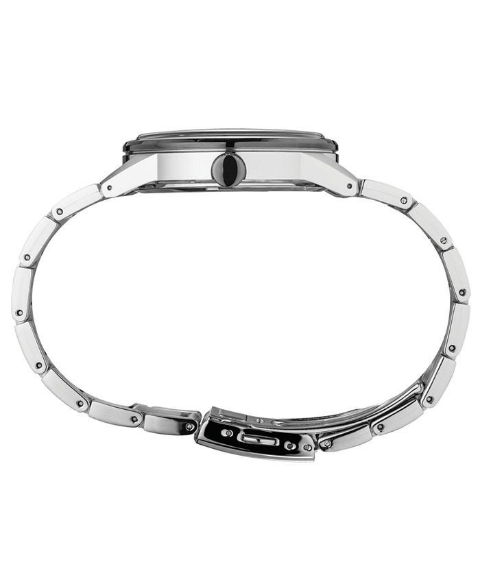 Seiko Men's Essential Stainless Steel Bracelet Watch 40.8mm - Macy's