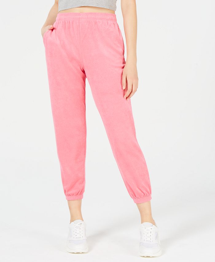 Juicy Couture Terry Jogger Pants - Macy's