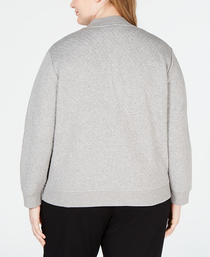 Eileen Fisher Plus Size Flight Jacket Macy s