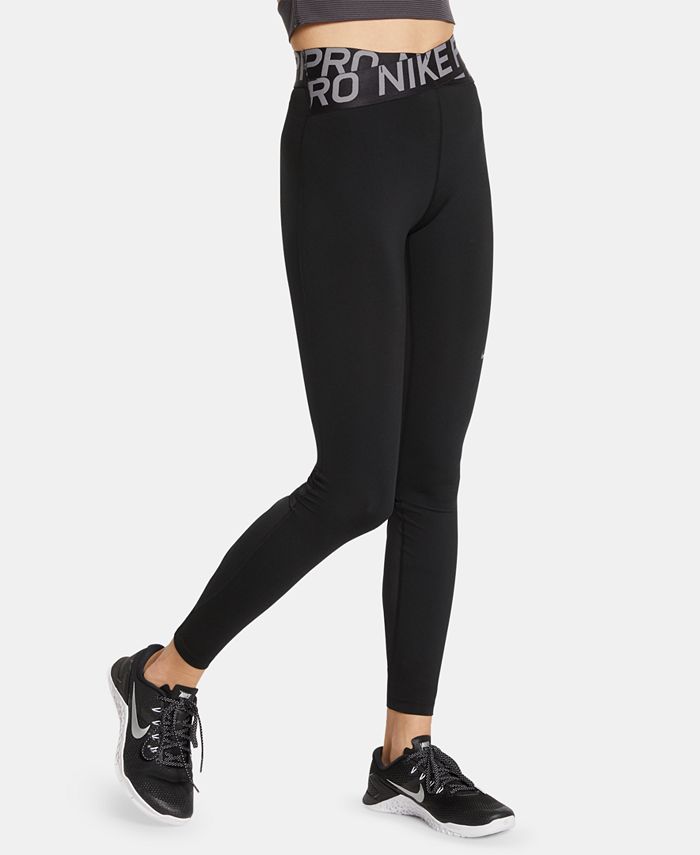 Sada Boomgaard tand Nike Women's Pro Dri-FIT Training Leggings - Macy's
