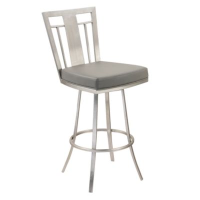 Armen Living - Cleo 30" Swivel Barstool, Quick Ship