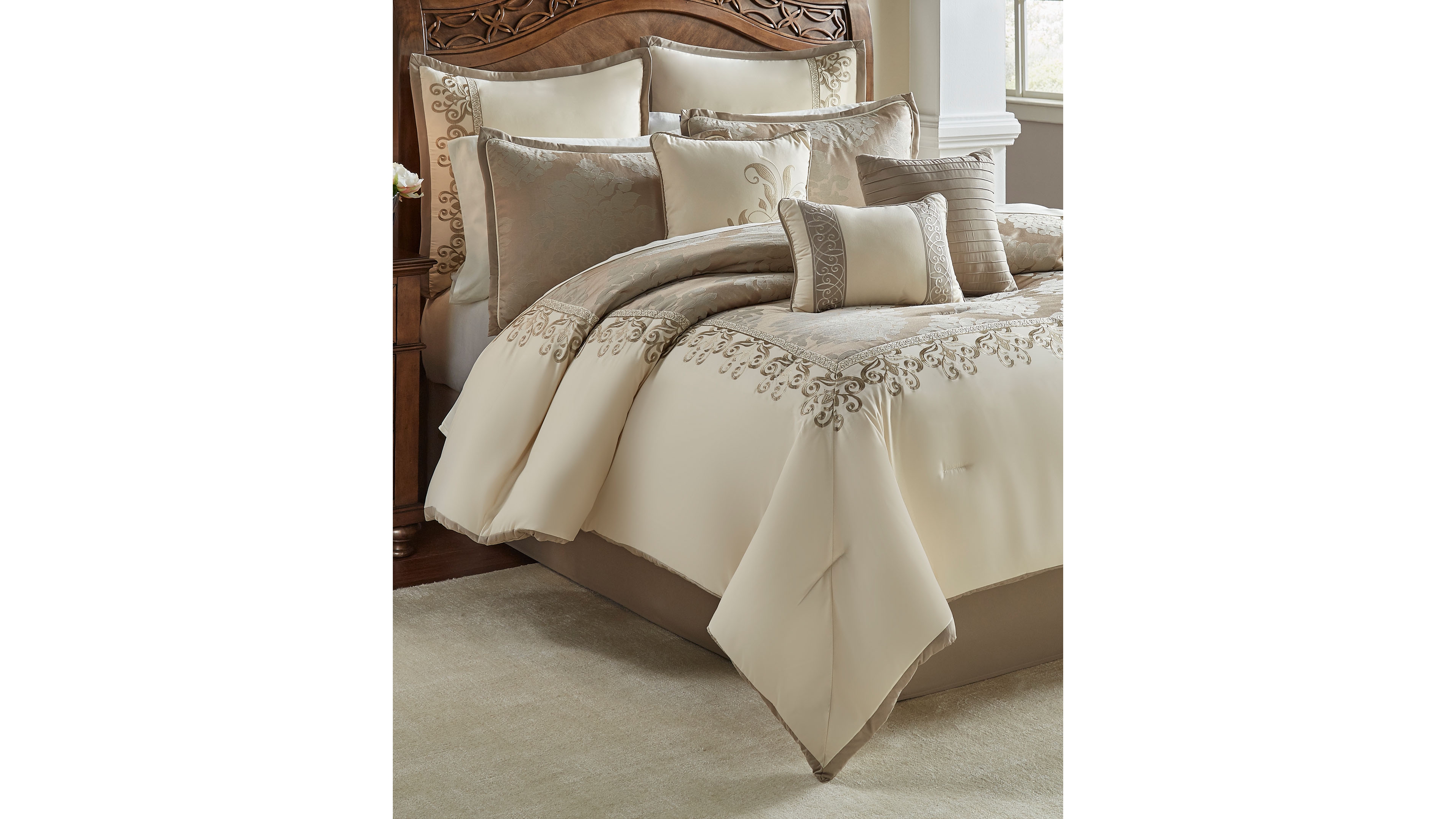 Riverbrook Home Hillcrest 9-Pc. Comforter Set, Queen