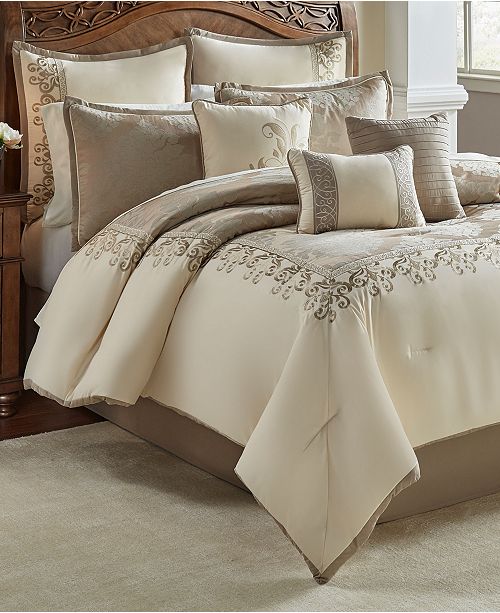 Riverbrook Home Hillcrest 9 Pc Queen Comforter Set Reviews Bed