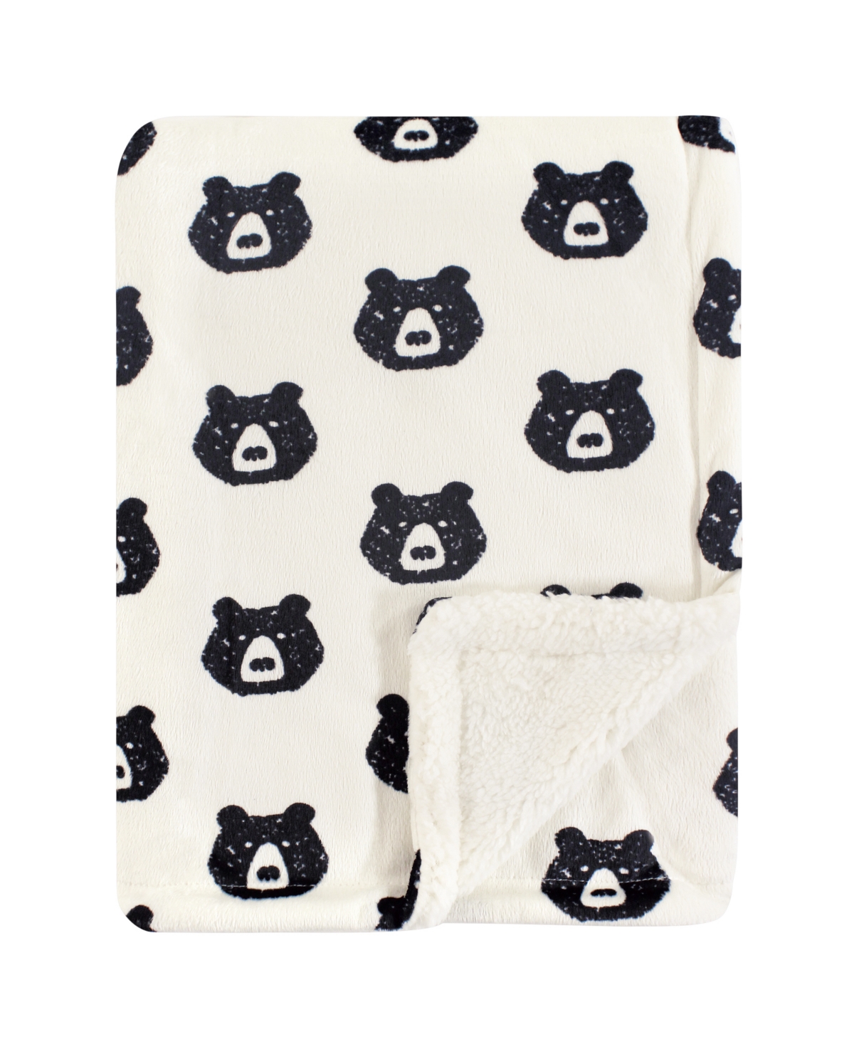 Yoga Sprout Girls Mink and Sherpa Plush Blanket