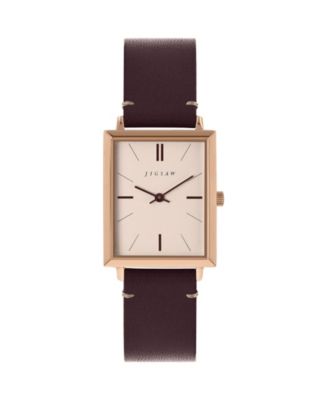 gold rectangle watch