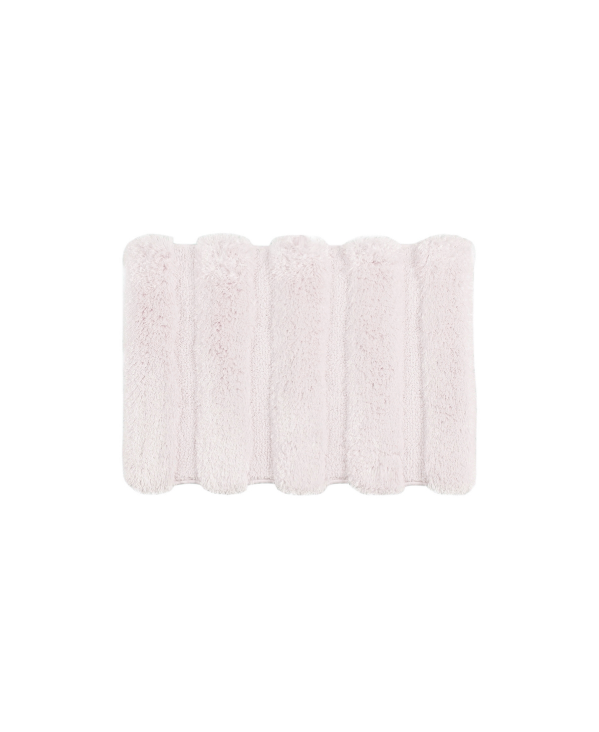 Madison Park Pearl Tufted Channel Bath Rug, 17" X 24" Bedding In Pink