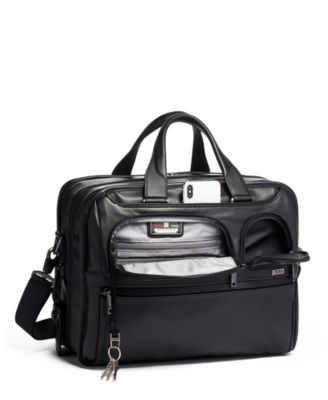 tumi laptop brief