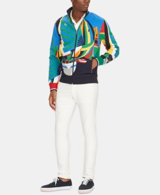 Polo Ralph Lauren Men's Double-Knit Nautical Track Jacket