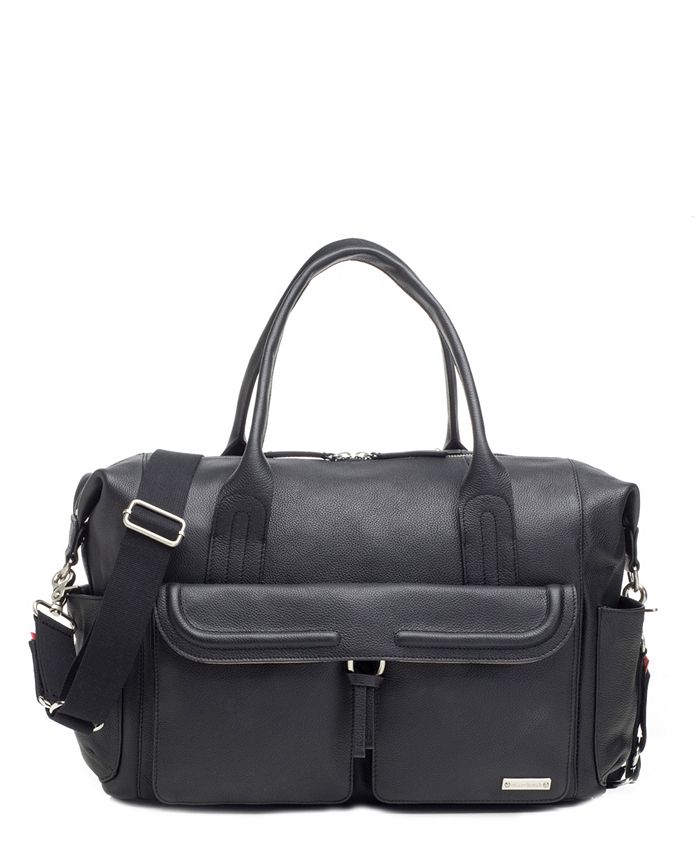 Storksak Charlotte Leather Diaper Bag - Macy's