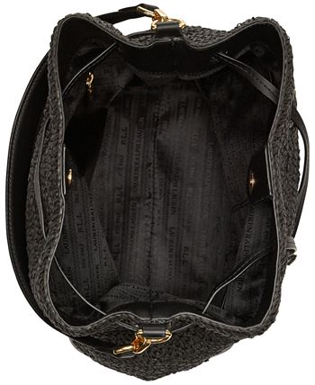 Lauren Ralph Lauren Dryden Debbie Straw Drawstring Bag Macy s