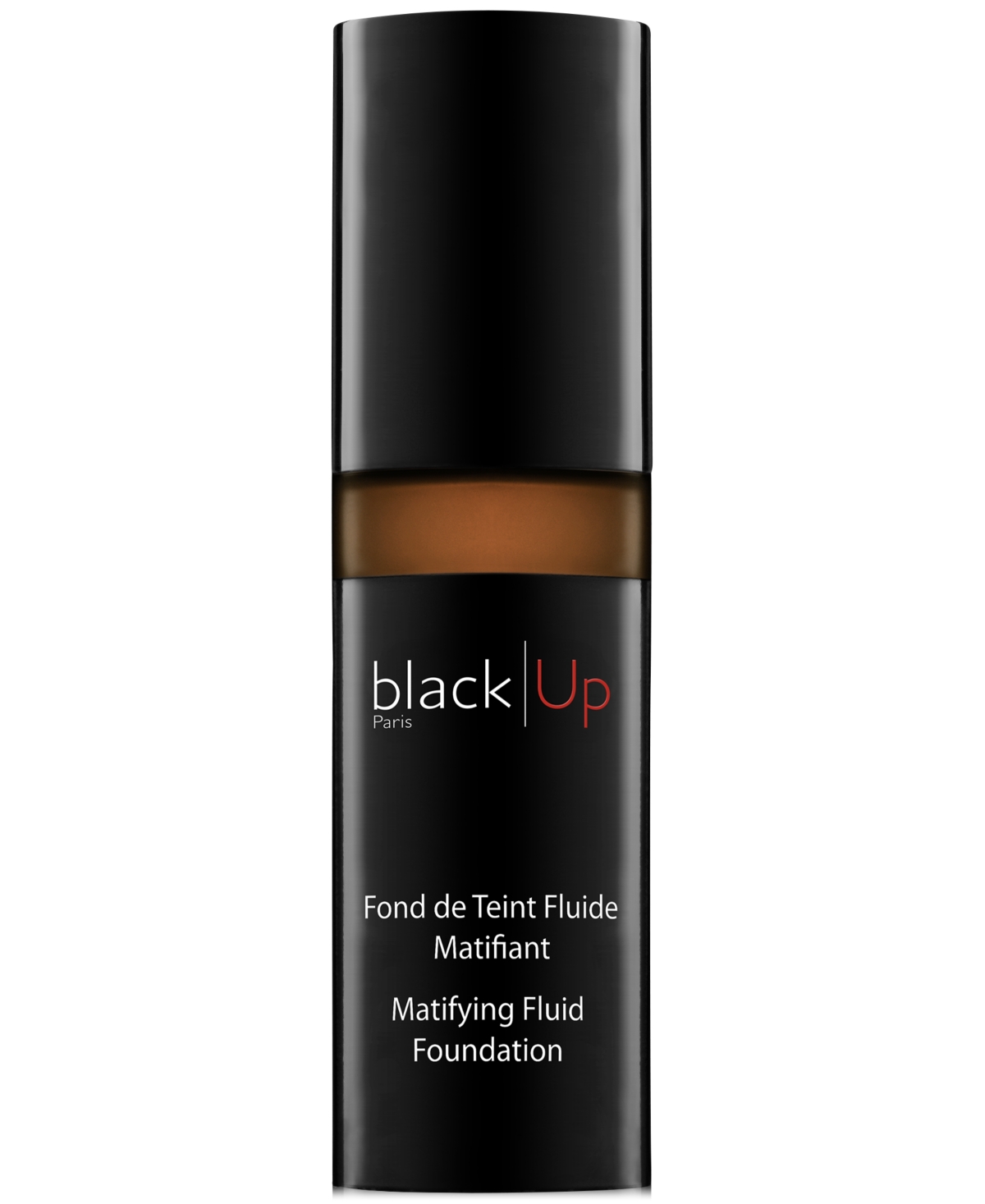 Black Up Matifying Fluid Foundation, 1-oz. In Nfl Cappuccino (dark,golden Undertones)
