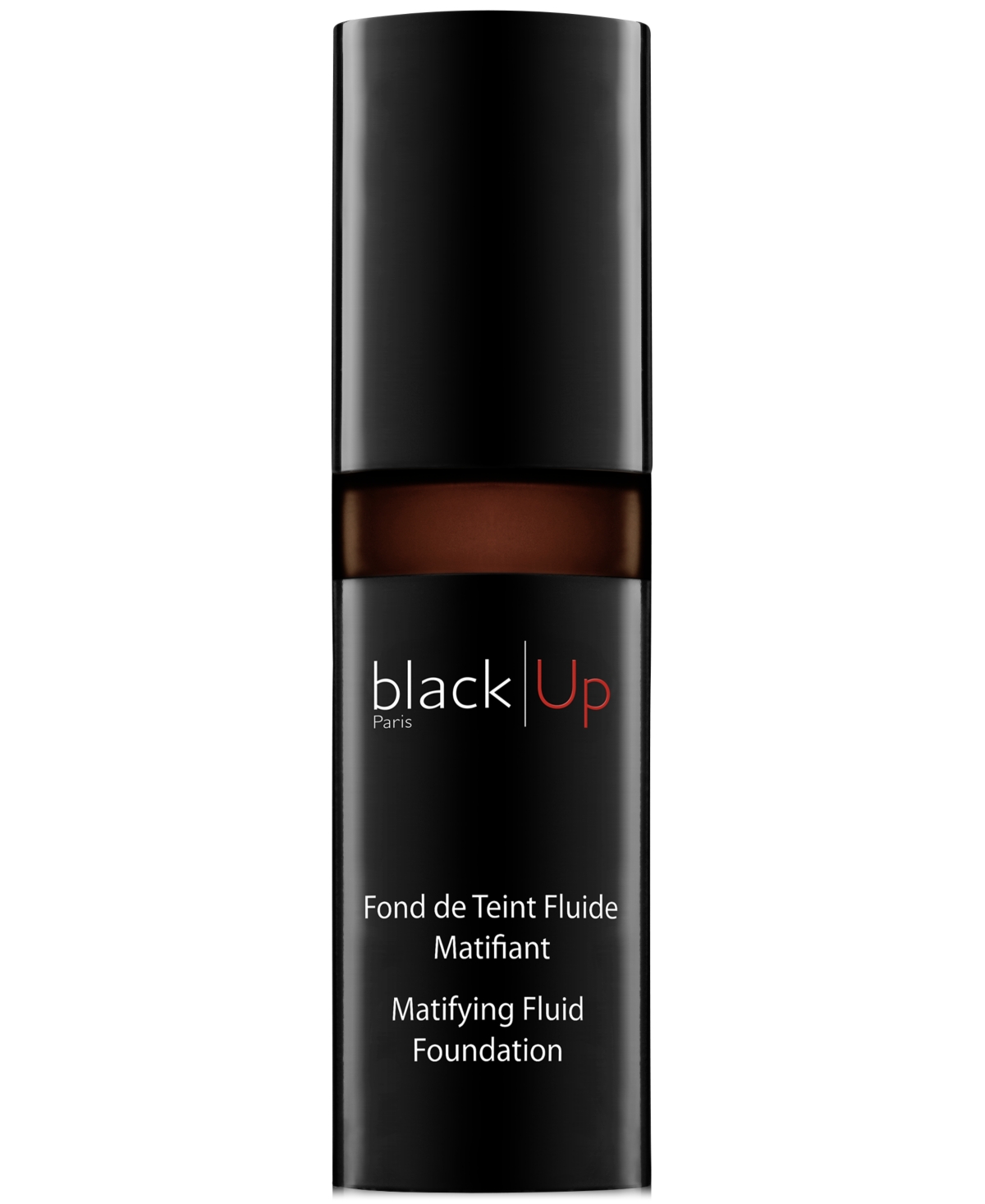 Black Up Matifying Fluid Foundation, 1-oz. In Nfl Chocolate (deep,golden Undertones)