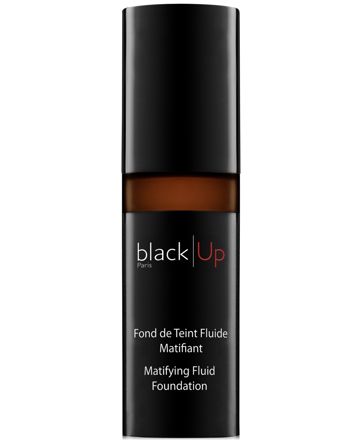 Black Up Matifying Fluid Foundation, 1-oz. In Nfl Espresso (dark To Deep,copper Undert