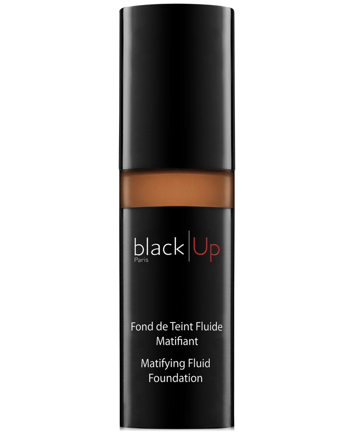 Black Up Matifying Fluid Foundation, 1-oz. In Nfl Hazelnut (dark,copper Undertones)