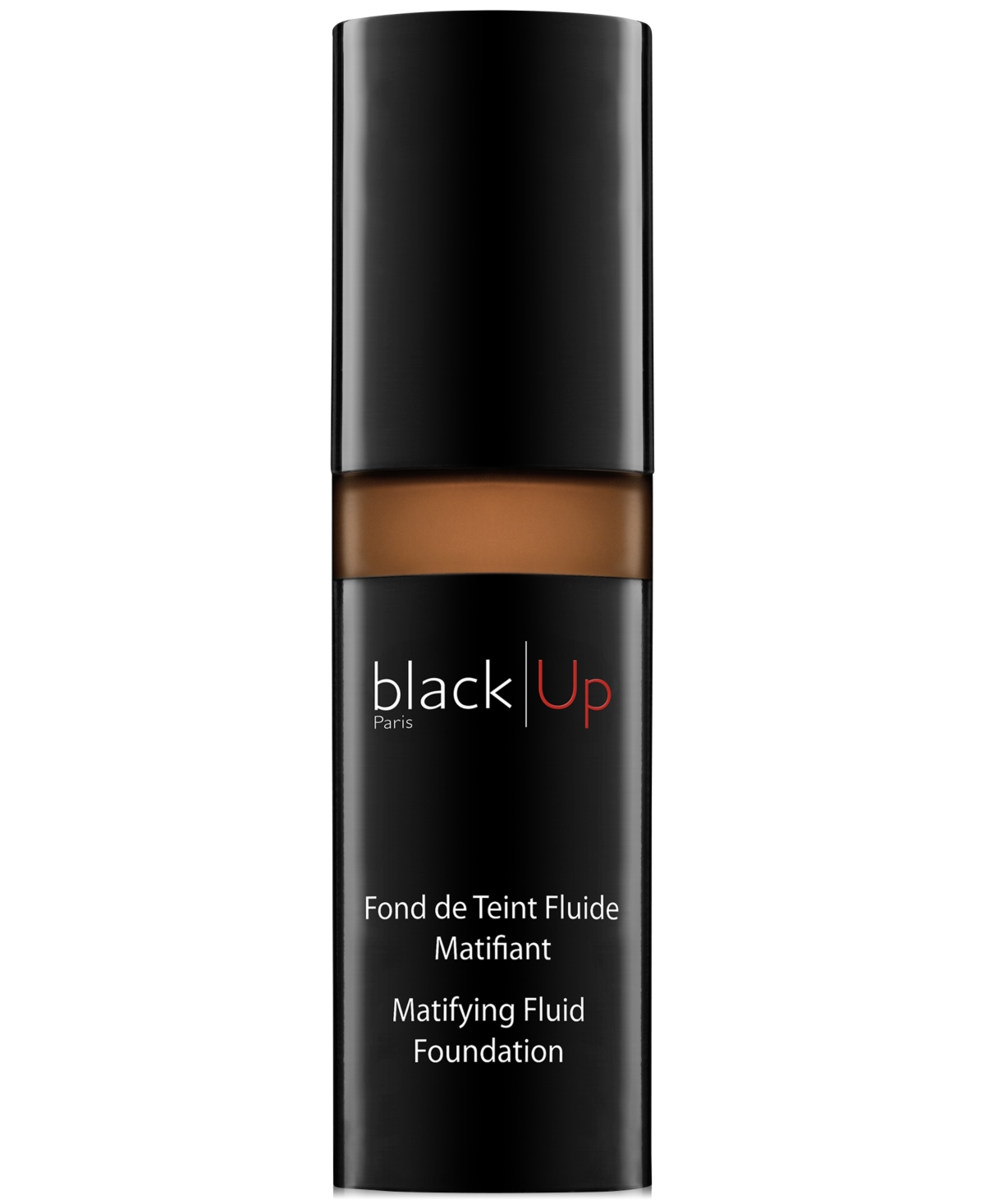 Black Up Matifying Fluid Foundation, 1-oz. In Nfl Maple (tan To Dark,copper Undertones