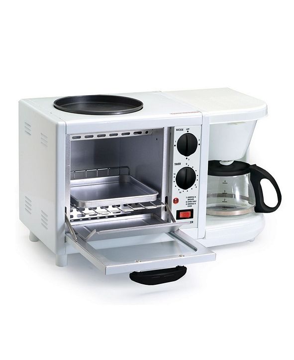 Elite by MaxiMatic Elite Cuisine 3 in 1 Breakfast Center Coffee
