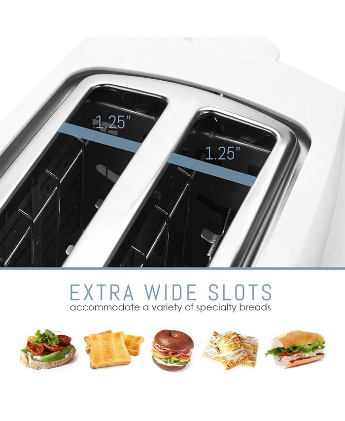 Maxi-Matic Elite Gourmet 4-Slice Long Slot Cool-Touch Toaster