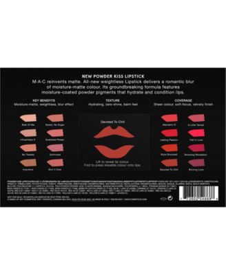 MAC - Receive a Free Powder Kiss Packette with any  purchase