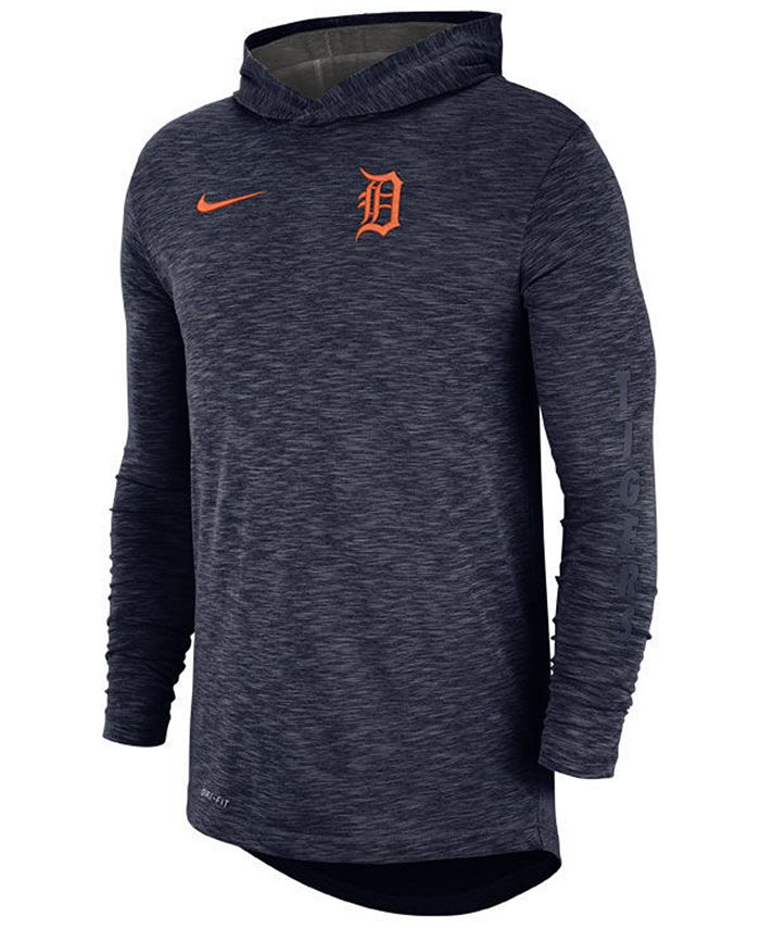 Nike Men's Detroit Tigers Dry Slub Hooded T-Shirt - Macy's