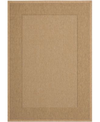 Courtyard CY7987 Natural and Gold 8' x 11' Outdoor Area Rug