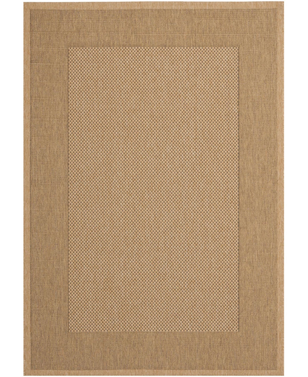 Safavieh Courtyard Natural and Gold 8' x 11' Outdoor Area Rug - Natural /