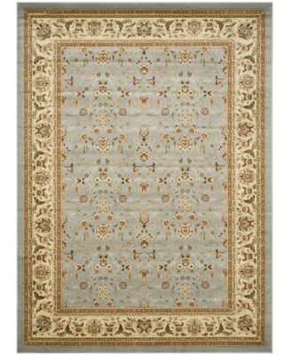 Lyndhurst LNH312 Light Blue and Ivory 8' x 10' Area Rug