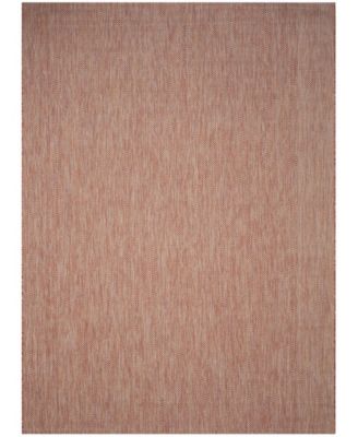 Courtyard CY8022 Red and Beige 8' x 11' Outdoor Area Rug