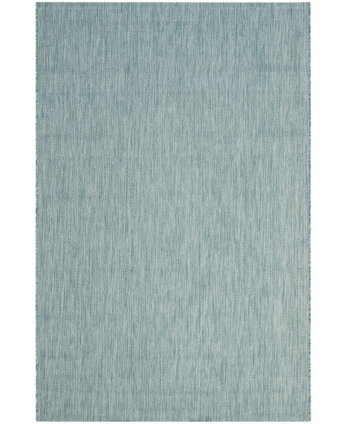 Safavieh Courtyard CY8520 Aqua 5'3" x 7'7" Sisal Weave Outdoor Area Rug