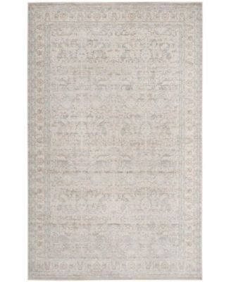 Archive Gray and Light Gray 6'7" x 9'2" Area Rug