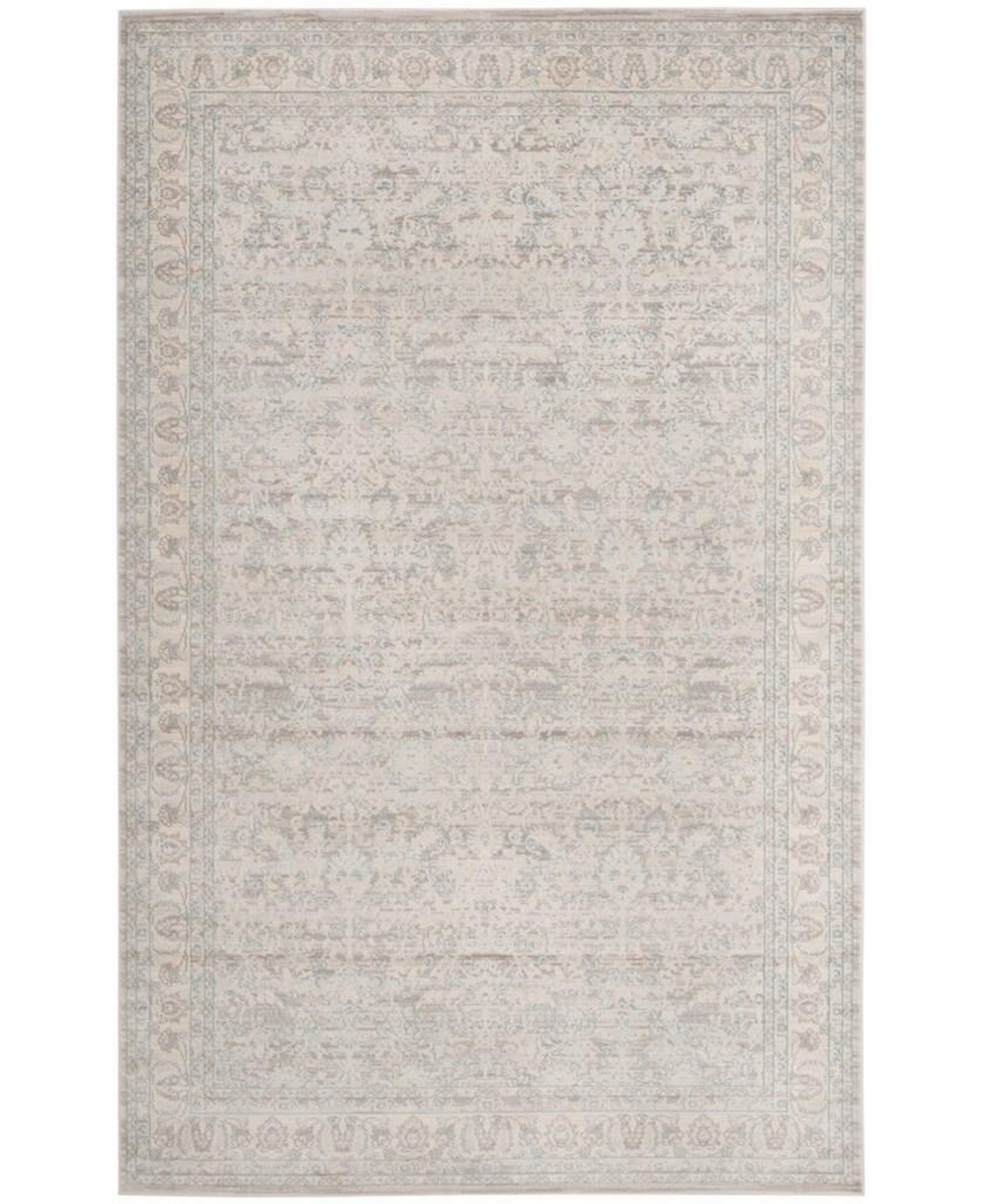 Safavieh Archive Gray and Light Gray 6'7in x 9'2in Area Rug - Gray