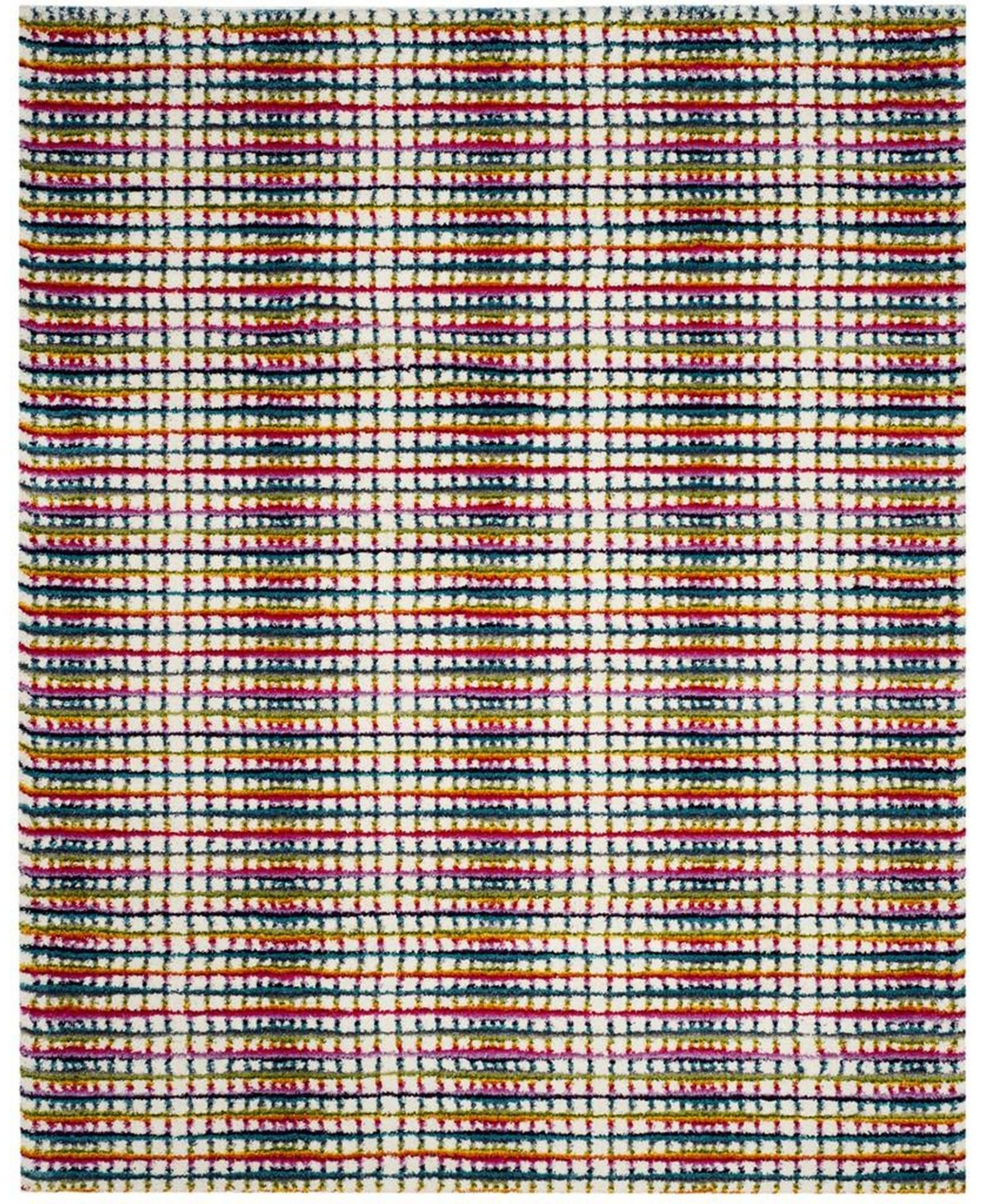 Safavieh Fiesta Cream and Multi 9' x 12' Area Rug - Cream