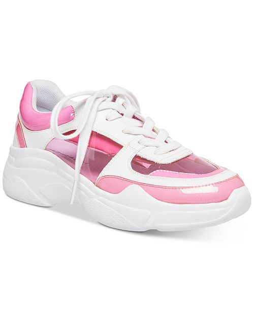 Madden Girl Clarity Vinyl Sneakers & Reviews Athletic Shoes