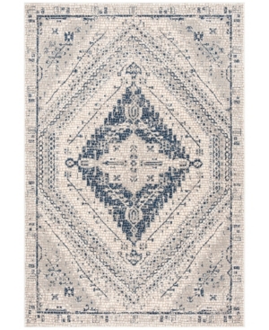 Safavieh Marseille Navy and Ivory 5'3in x 7'6in Area Rug