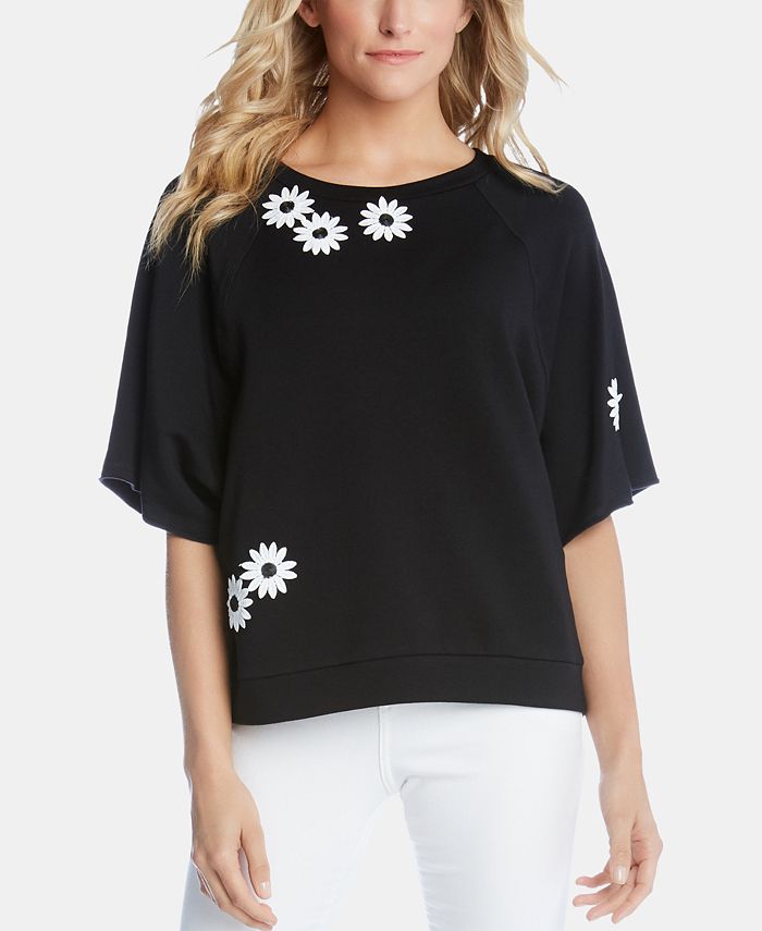 Karen kane sweatshirt top
