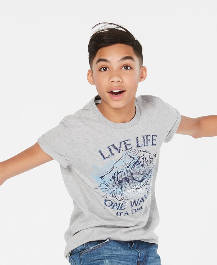 Epic Threads Big Boys Live Life Graphic T-Shirt - Macy's