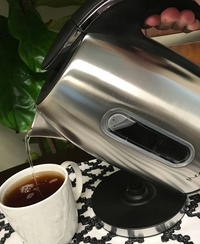 MegaChef 1.2Lt. Stainless Steel Electric Tea Kettle Macy's