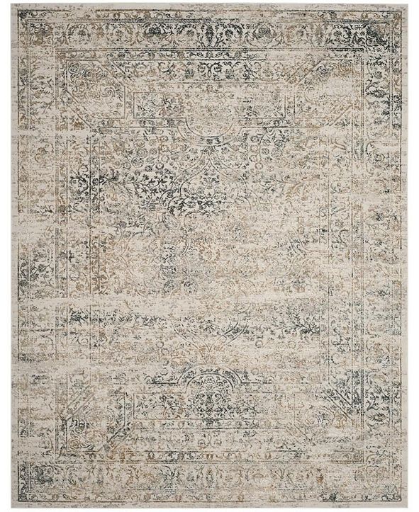 Safavieh Princeton Silver and Anthracite 9' x 12' Area Rug & Reviews