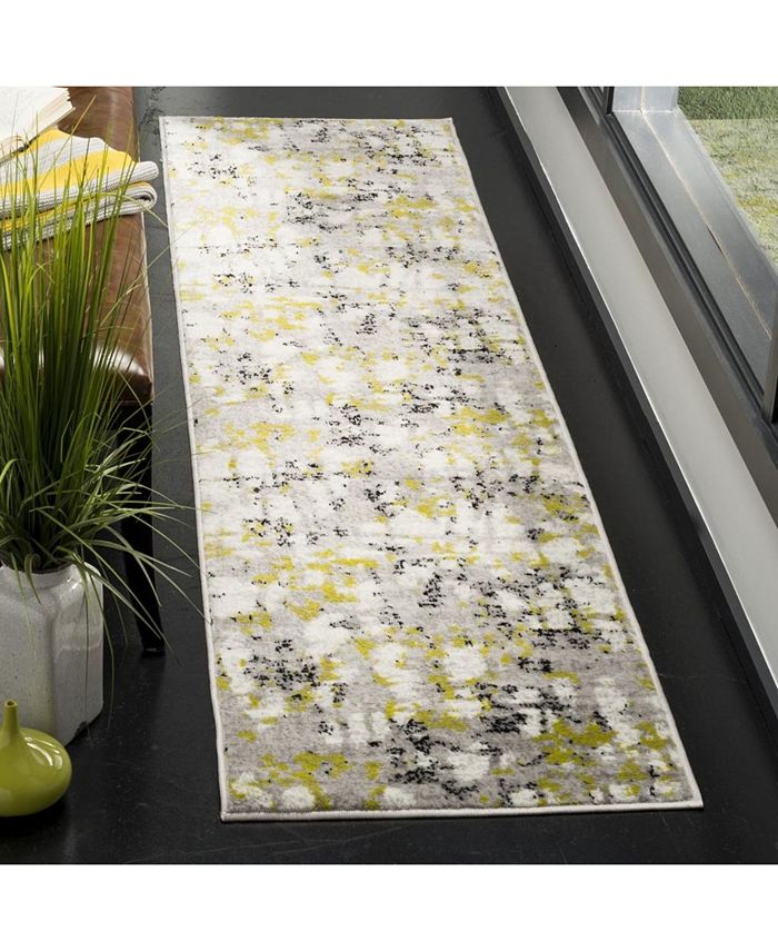Safavieh Skyler Grey and Green 2' x 8' Runner Area Rug Macy's