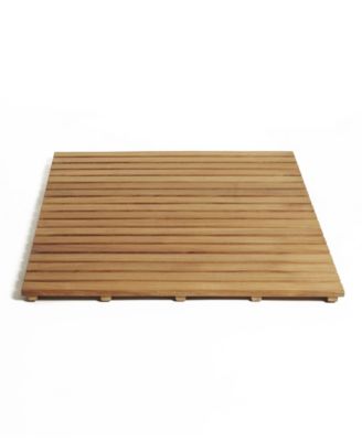 A.R.B Teak & Specialties ARB Teak Bath And Shower Mat-36" X 36" - Macy's