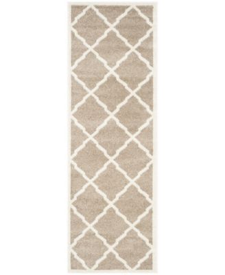 Amherst Wheat and Beige 2'3" x 7' Runner Outdoor Area Rug