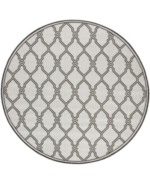 Safavieh Linden Light Gray and Charcoal 6'7