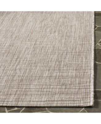 Courtyard CY8576 Light Brown 5'3" x 7'7" Sisal Weave Outdoor Area Rug