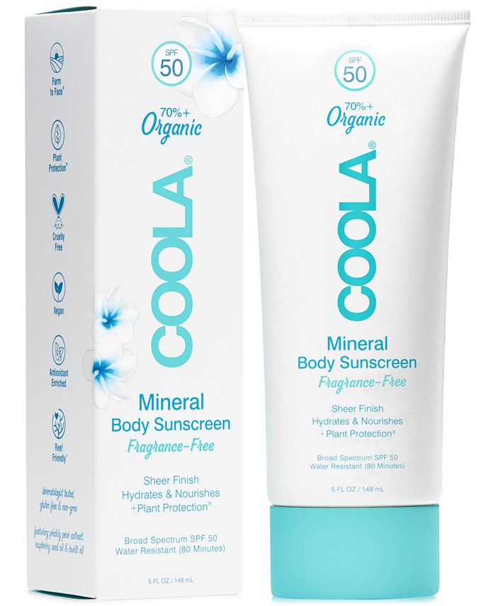 COOLA - Coola Fragrance-Free Mineral Body Sunscreen SPF 50, 5-oz.