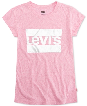 image of Levi-s Big Girls Logo-Print T-Shirt
