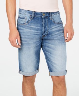 g star raw denim shorts