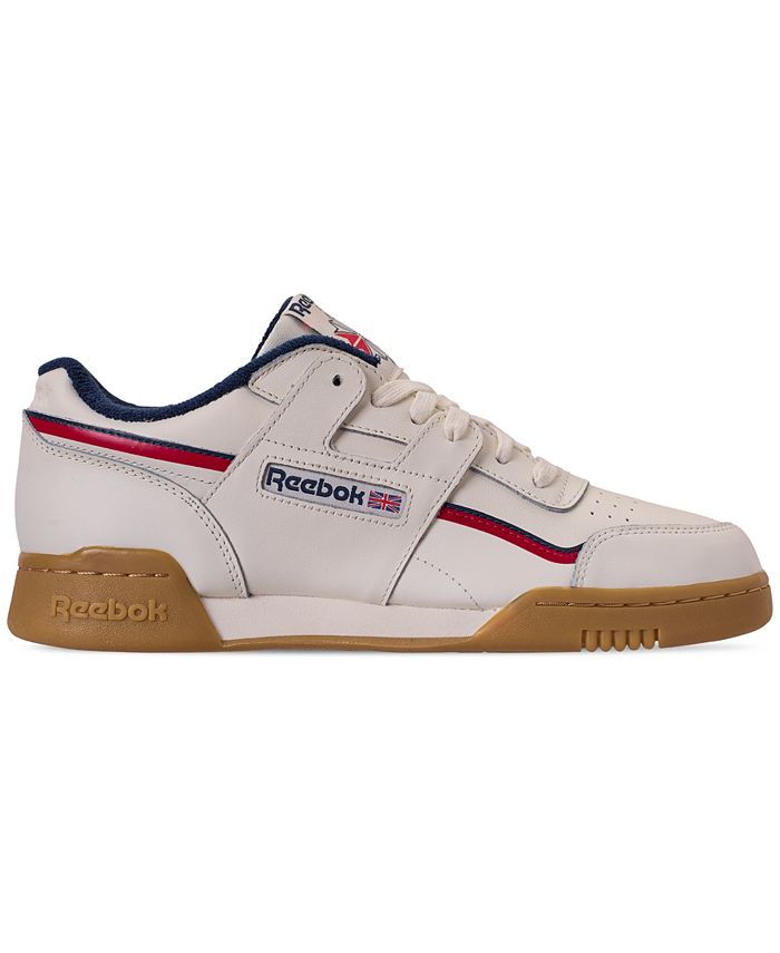 Reebok Men's Workout Plus MU Casual Sneakers from Finish Line & Reviews ...